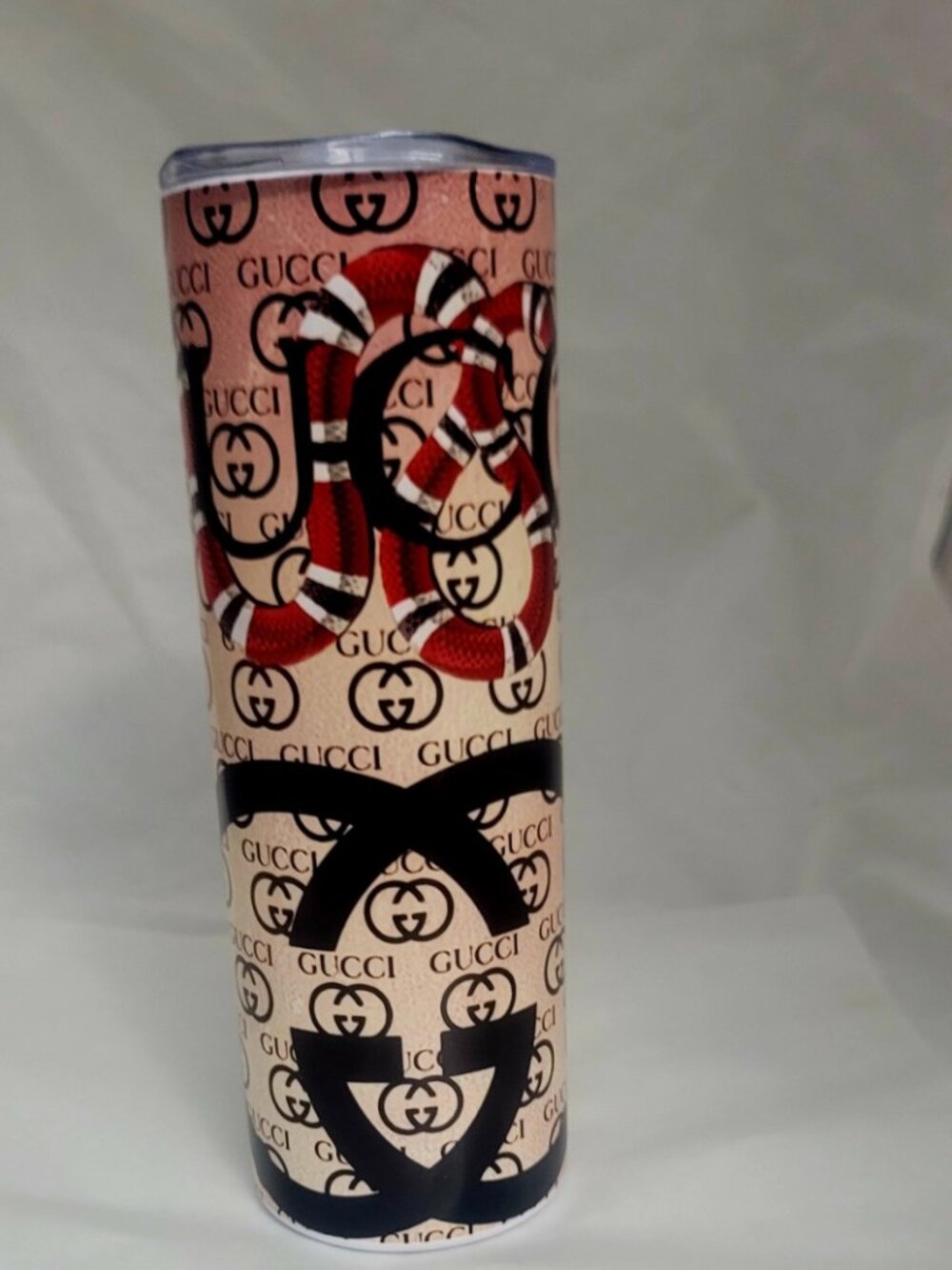 Luxury Designer Purse 20oz Tumbler w/Lid & Straw